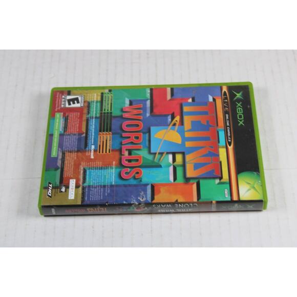 Tetris Worlds Star Wars Clone Wars combo (Microsoft Xbox 2003) Authentic, tested - Picture 2 of 11